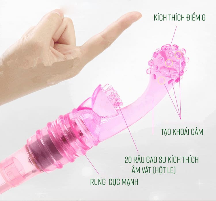 Kích thích điểm G hình ngón tay TR02