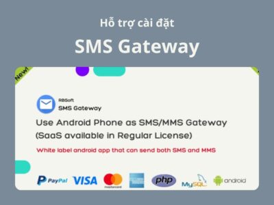 SMS Gateway - Use Your Android Phone as SMS/MMS Gateway (SaaS)