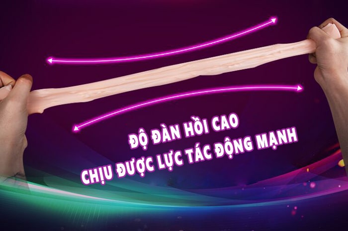 Độ đàn hồi bên trong âm đạo giả cao cấp rung sạc pin AD17