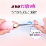 Thiết kế chắc chắn của trứng rung cao cấp điều khiển từ xa TR31