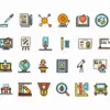 Education Icon Vector - Hình ảnh 3